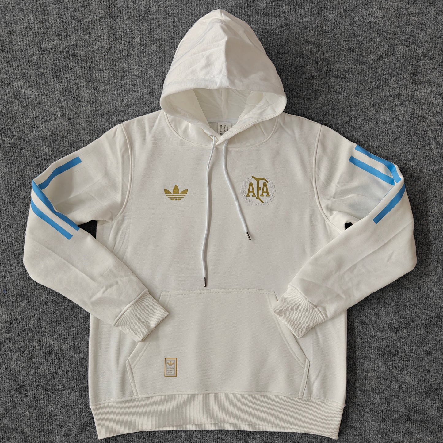 ARGENTINA 2025 HOODIE WHITE