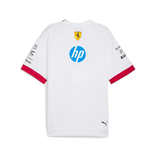 FERRARI F1 2025 T-SHIRT WHITE