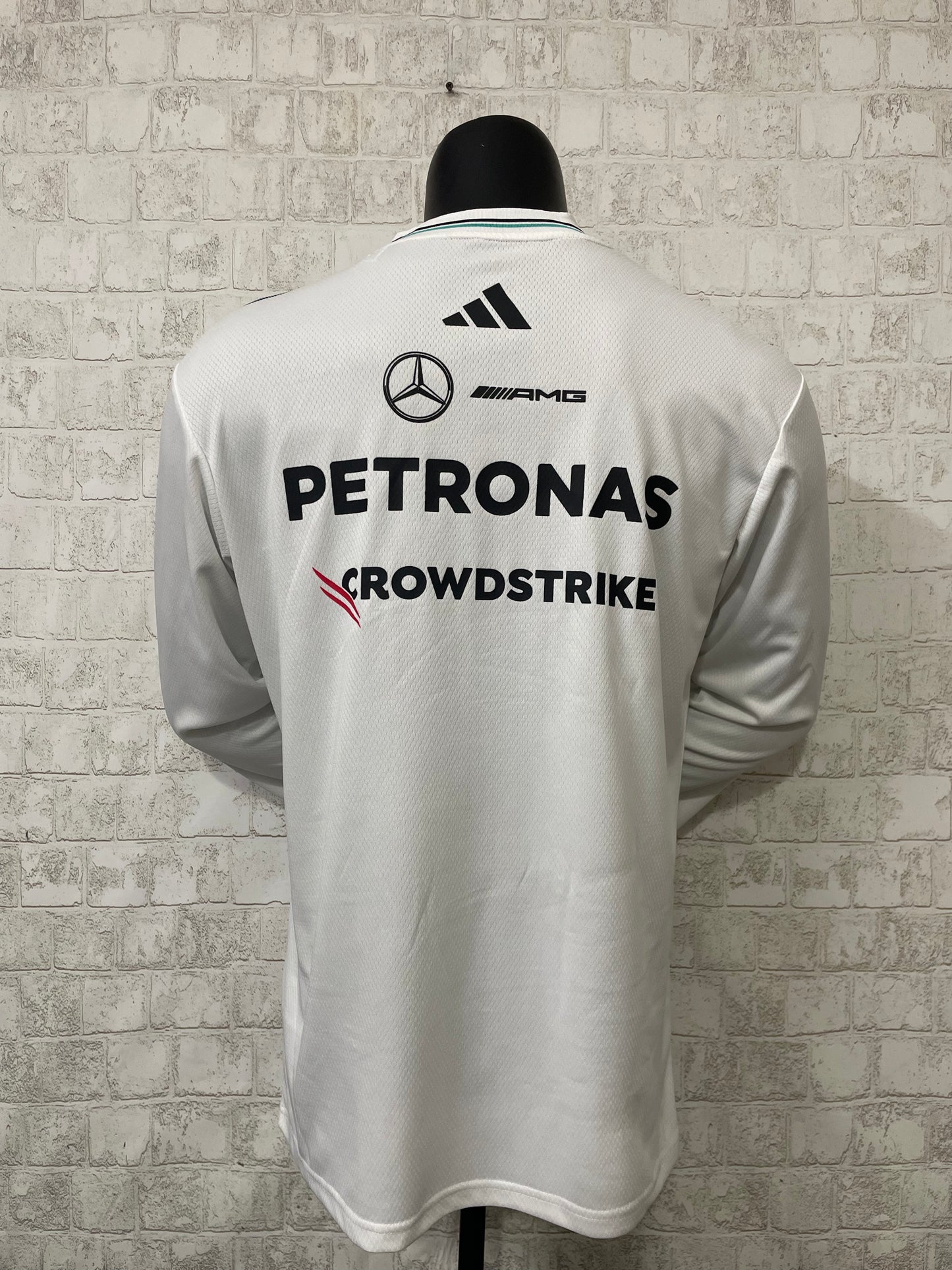 MERCEDES F1 2025 SWEATSHIRT WHITE