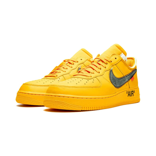 NIKE AIR FORCE 1 OFF-WHITE - UNIVERSITY GOLD