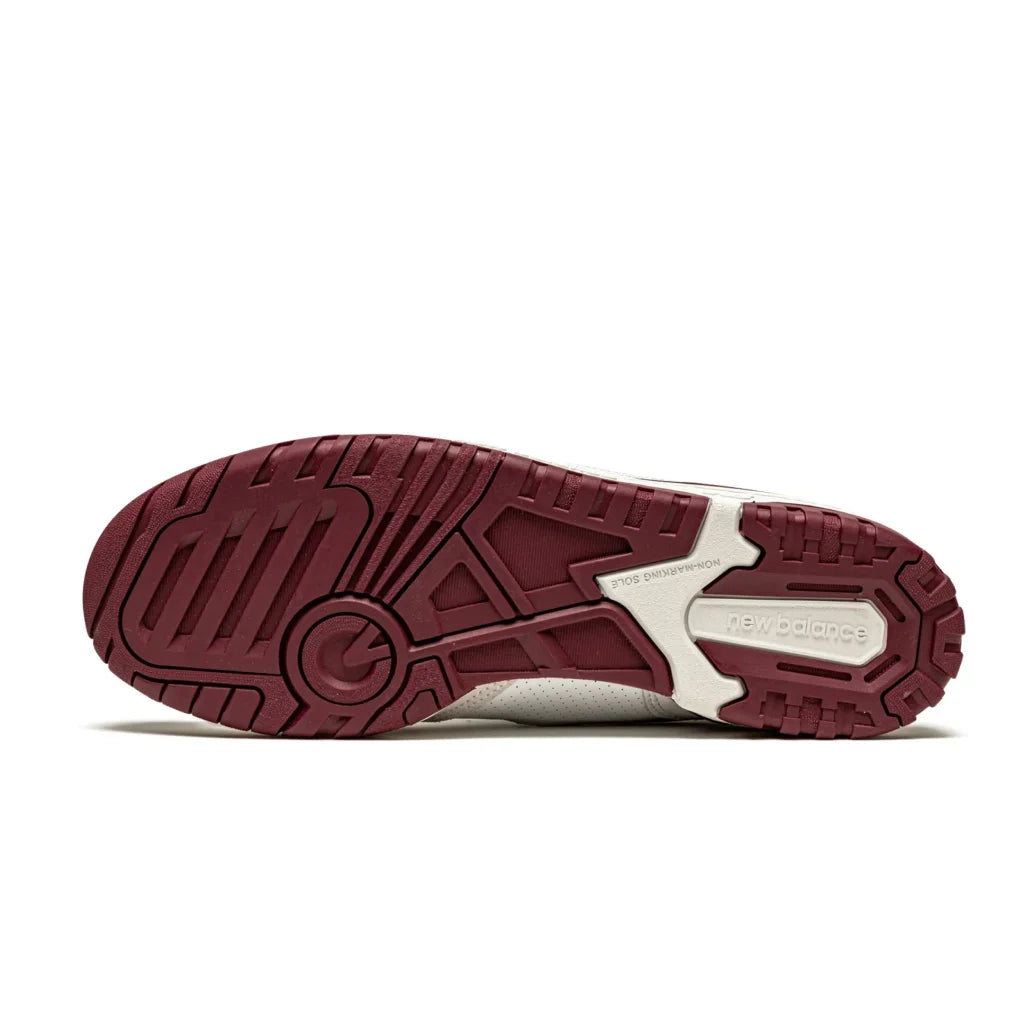 NEW BALANCE 550 WHITE BURGUNDY