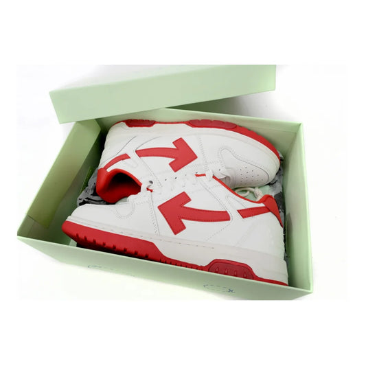 OFF-WHITE OUT OF OFFICE"OOO" WHITE RED