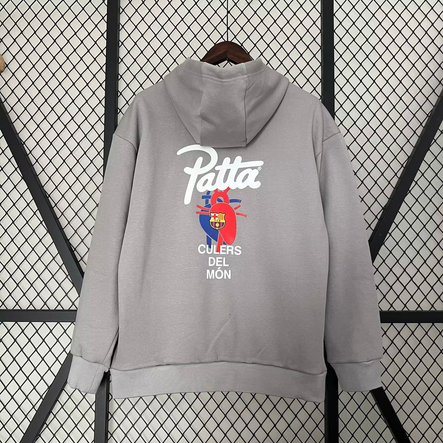 HOODIE BARCELONA x PATTA GREY