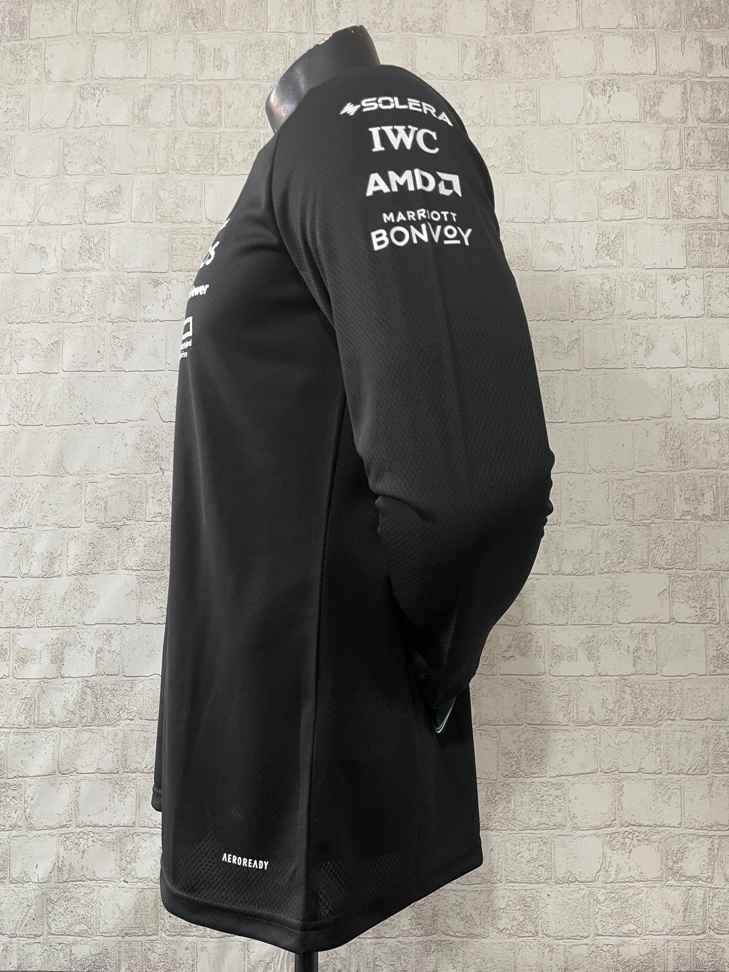 MERCEDES F1 2025 SWEATSHIRT BLACK