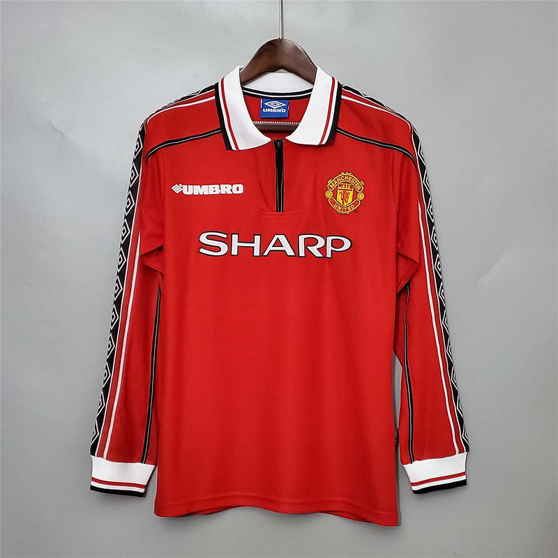 MANCHESTER UNITED 98-99 HOME LONG SLEEVE