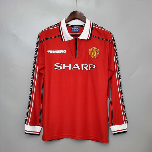 MANCHESTER UNITED 98-99 HOME LONG SLEEVE