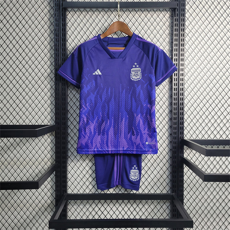 ARGENTINA 2022 AWAY CRIANÇA