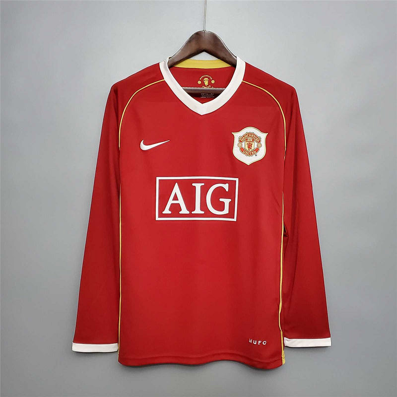 MANCHESTER UNITED 06-07 HOME LONG SLEEVE