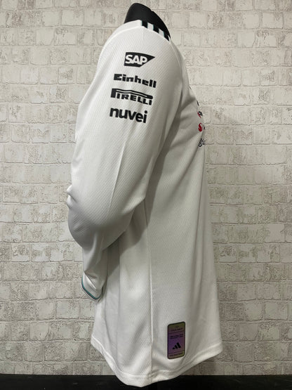 MERCEDES F1 2025 SWEATSHIRT WHITE