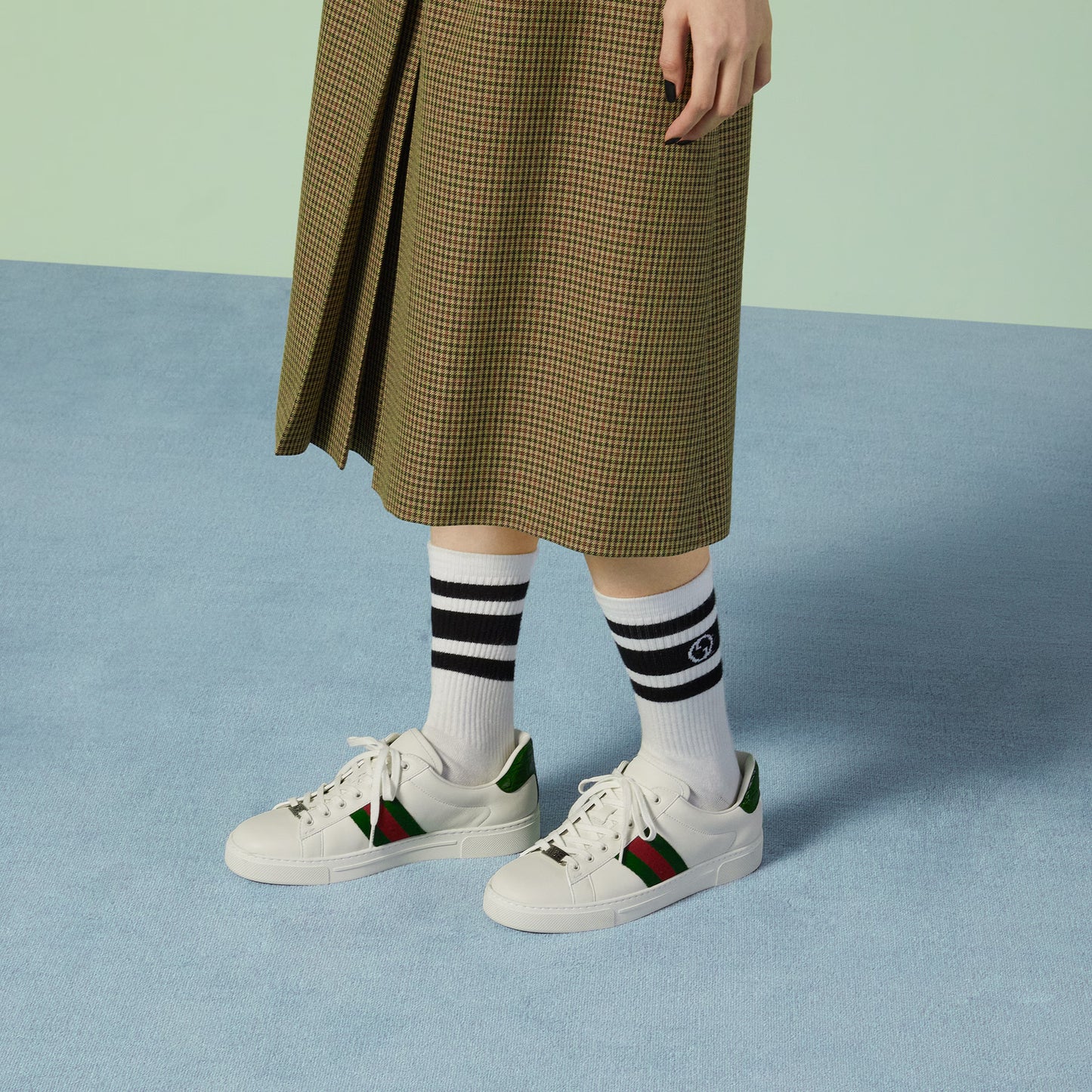 GUCCI ACE TRAINER WITH WEB