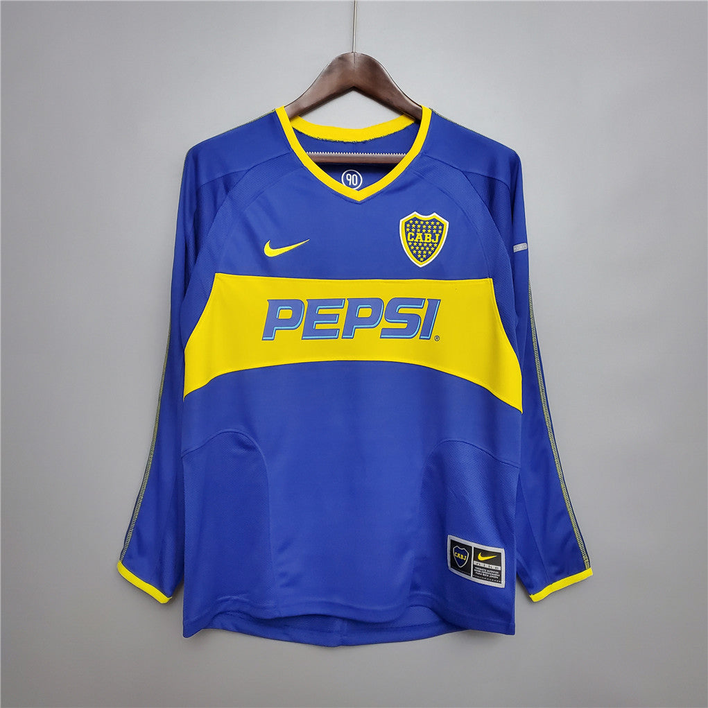 BOCA JUNIORS 03-04 HOME LONG SLEEVE