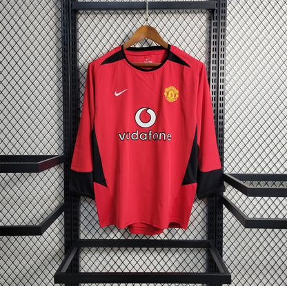 MANCHESTER UNITED 02-04 HOME LONG SLEEVE