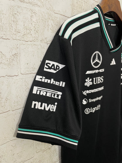 MERCEDES F1 2025 T-SHIRT BLACK