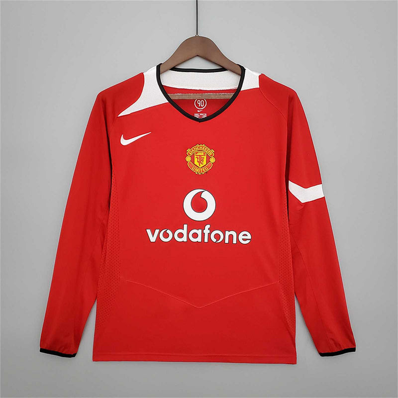 MANCHESTER UNITED 04-06 HOME LONG SLEEVE