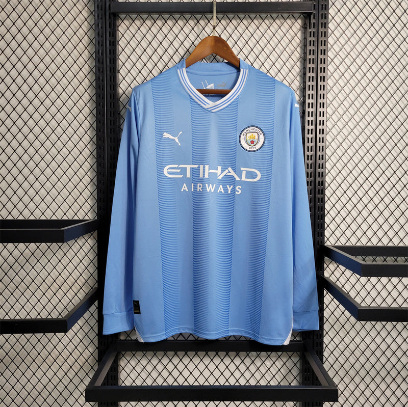 MANCHESTER CITY 23-24 HOME LONG SLEEVE