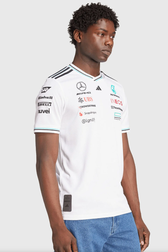 MERCEDES F1 2025 T-SHIRT WHITE