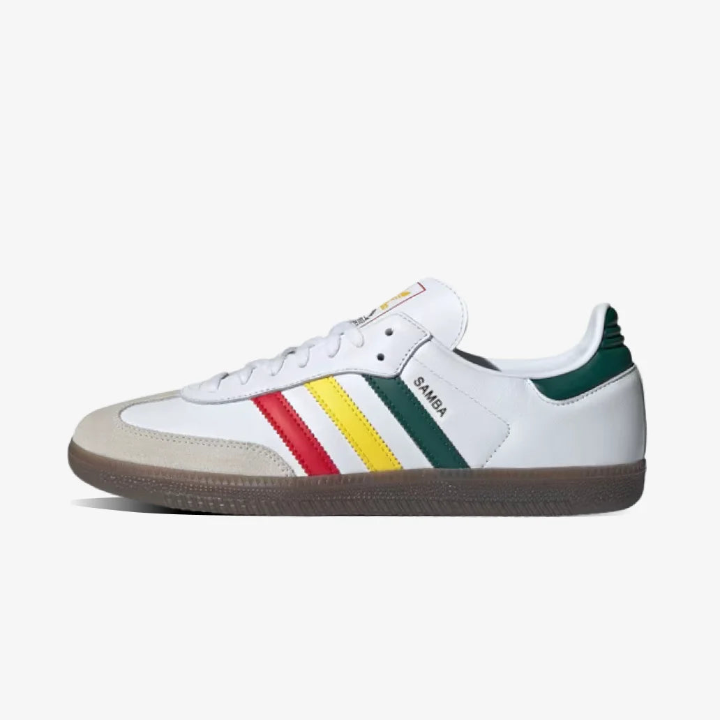ADIDAS SAMBA OG RASTA WHITE