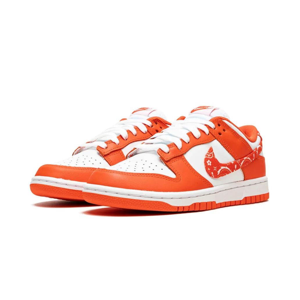 NIKE DUNK LOW ORANGE PAISLEY