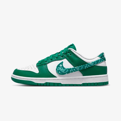 NIKE DUNK LOW GREEN PAISLEY