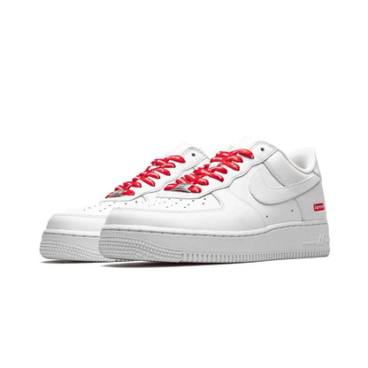 NIKE AIR FORCE 1 WHITE SUPREME