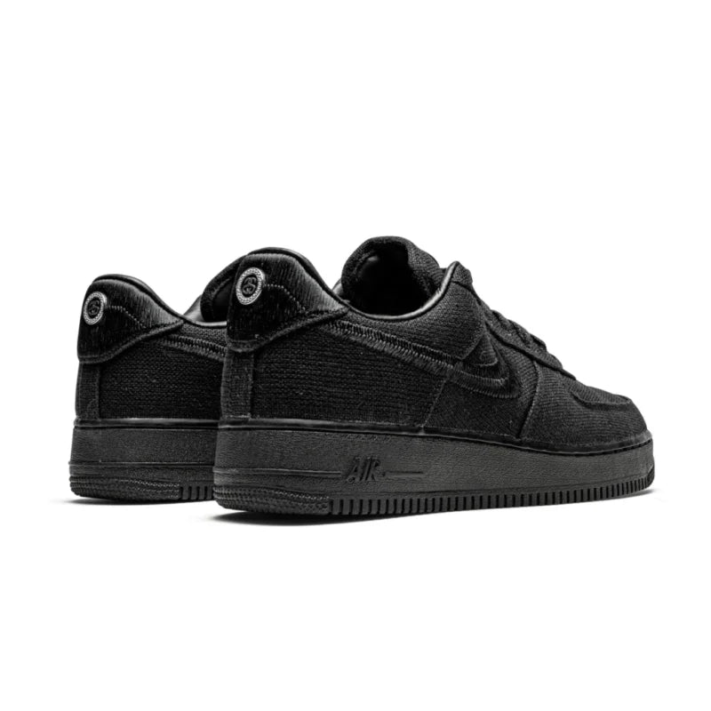 NIKE AIR FORCE 1 STUSSY BLACK