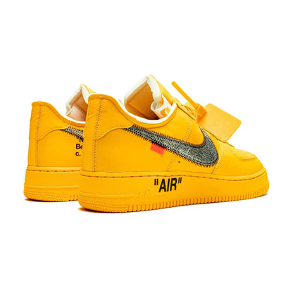 NIKE AIR FORCE 1 OFF-WHITE - UNIVERSITY GOLD