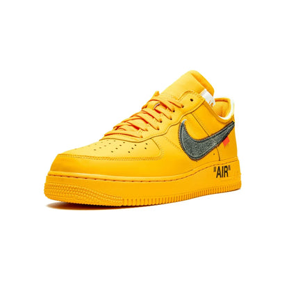 NIKE AIR FORCE 1 OFF-WHITE - UNIVERSITY GOLD