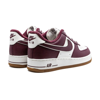 NIKE AIR FORCE 1 COLLEGE PACK - NIGHT MAROON