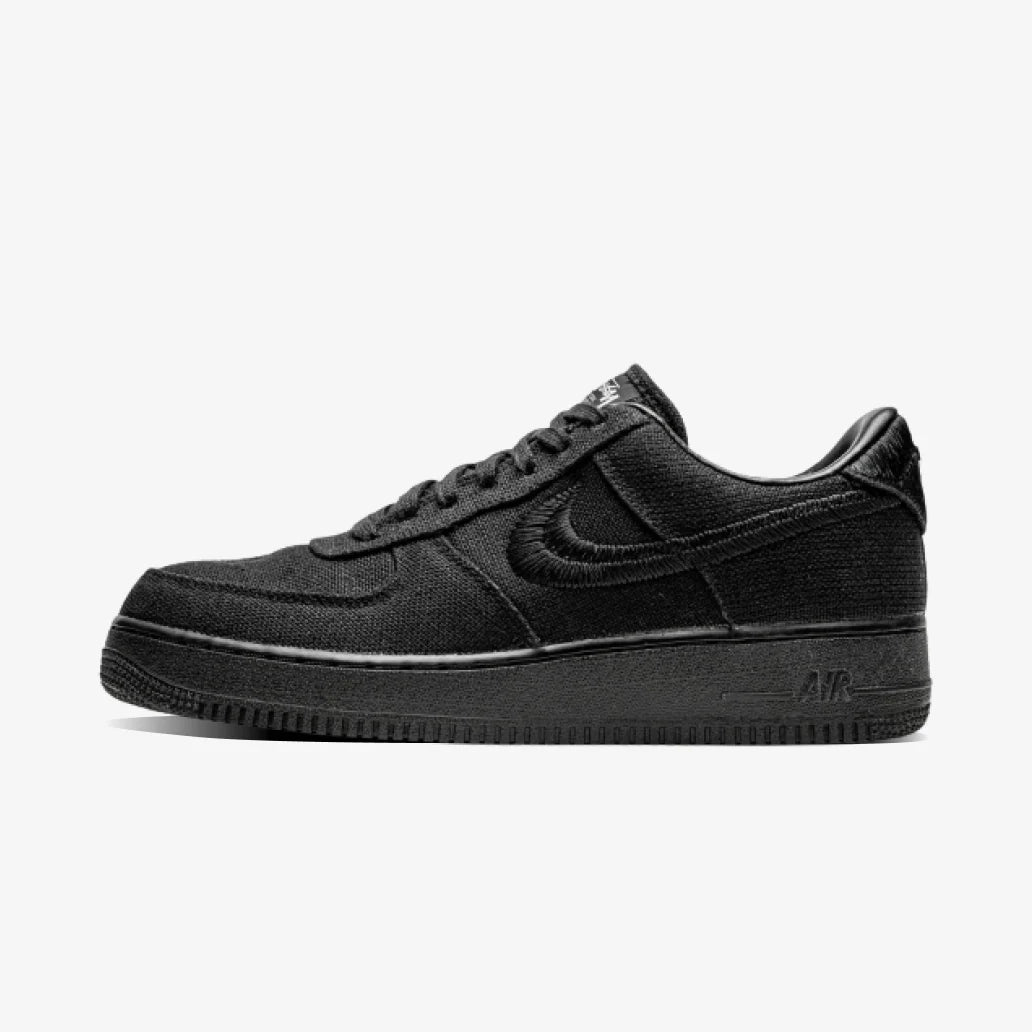 NIKE AIR FORCE 1 STUSSY BLACK