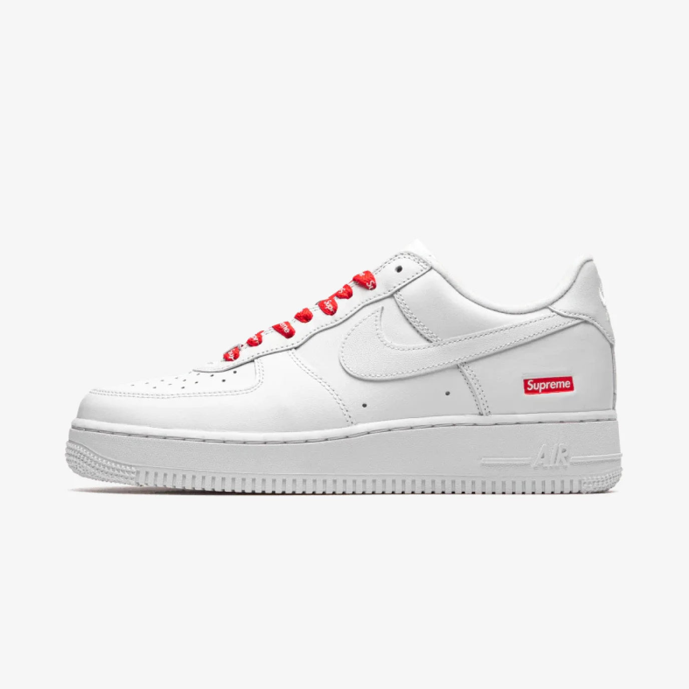 NIKE AIR FORCE 1 WHITE SUPREME
