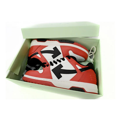 OFF-WHITE OUT OF OFFICE"OOO" WHITE RED AND BLACK