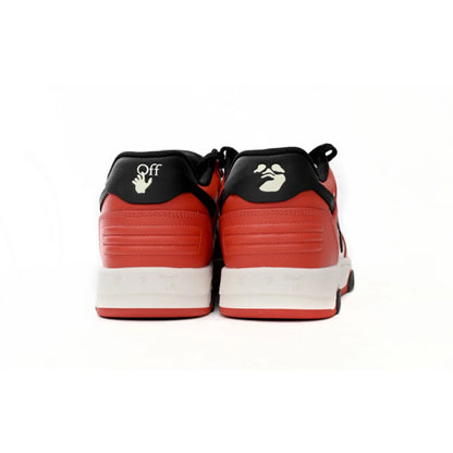 OFF-WHITE OUT OF OFFICE"OOO" WHITE RED AND BLACK