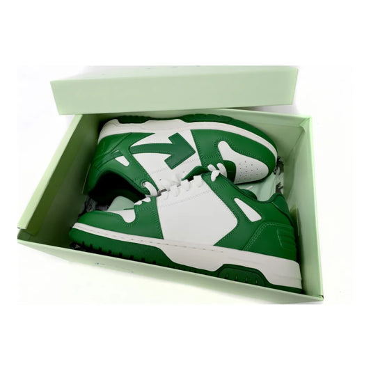 OFF-WHITE OUT OF OFFICE"OOO" PINE GREEN WHITE