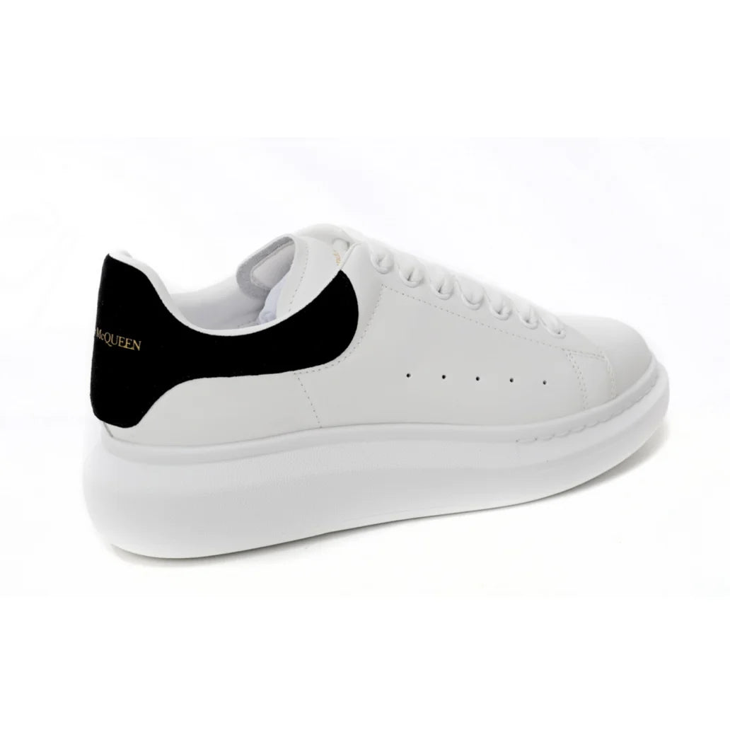 Alexander McQueen White Black Velvet
