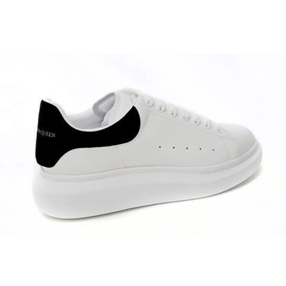Alexander McQueen White Black Velvet