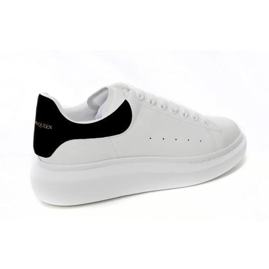 Alexander McQueen White Black Velvet