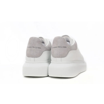 Alexander McQueen White Grey Velvet