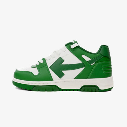 OFF-WHITE OUT OF OFFICE"OOO" PINE GREEN WHITE