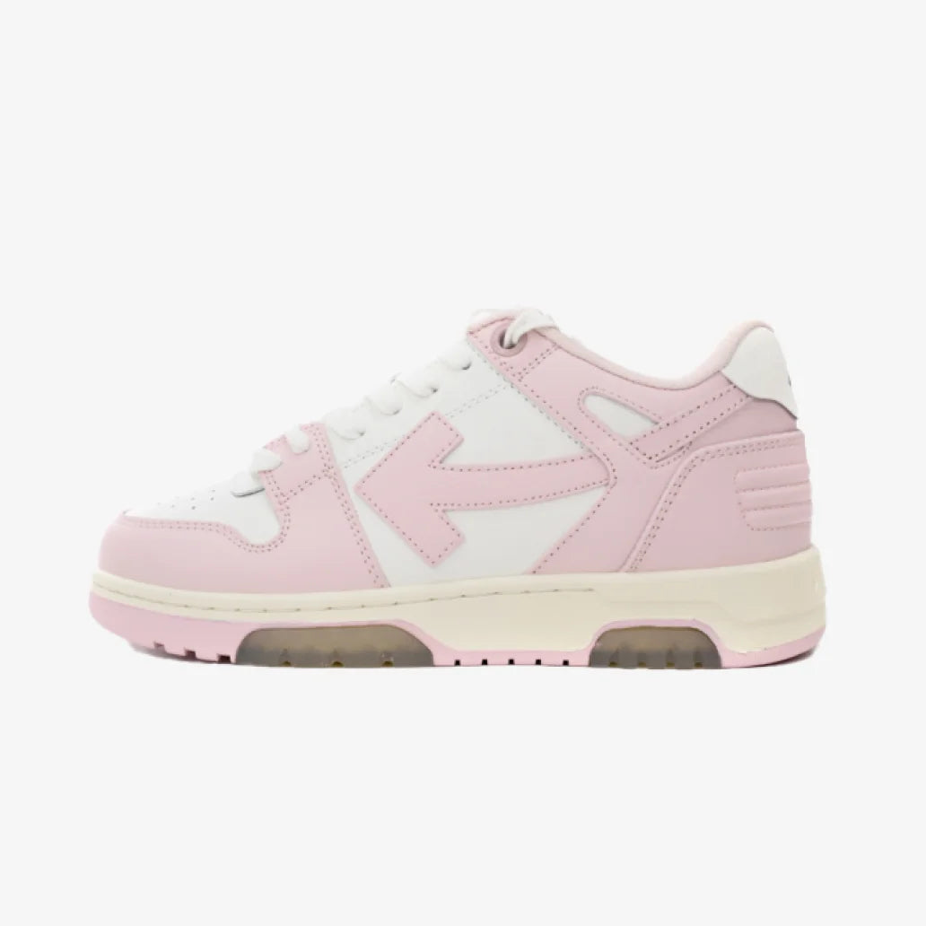 OFF-WHITE OUT OF OFFICE"OOO" PINK WHITE