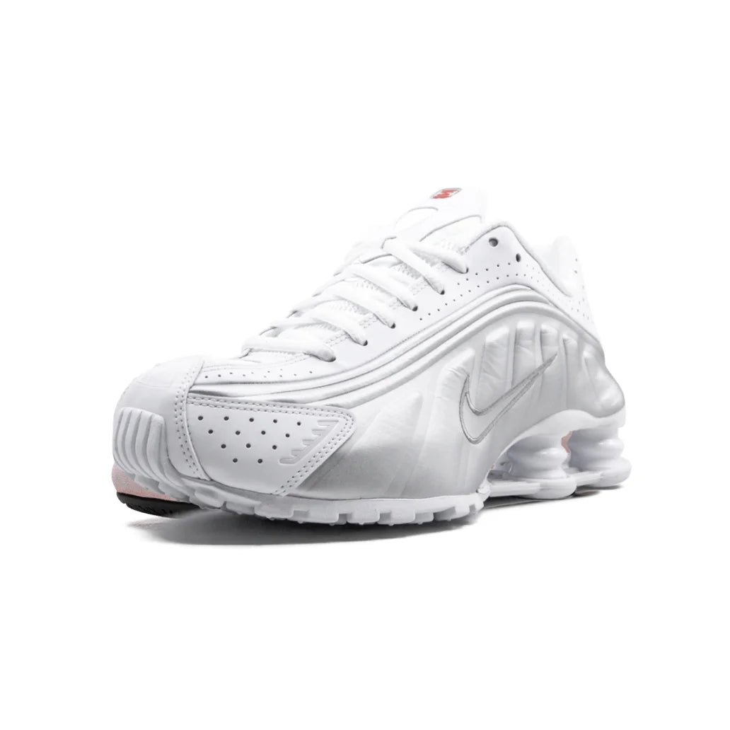 NIKE SHOX R4 METALLIC SILVER