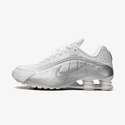 NIKE SHOX R4 METALLIC SILVER