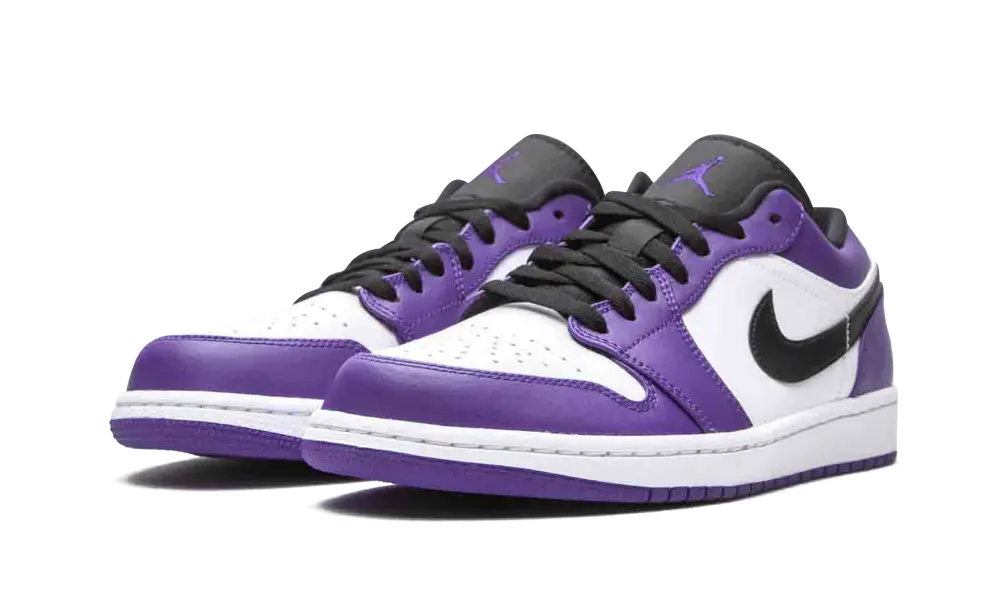 Air Jordan 1 Low Court Purple White