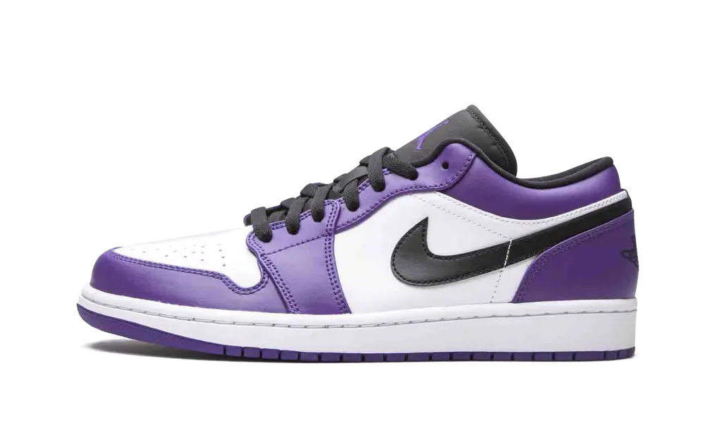 Air Jordan 1 Low Court Purple White
