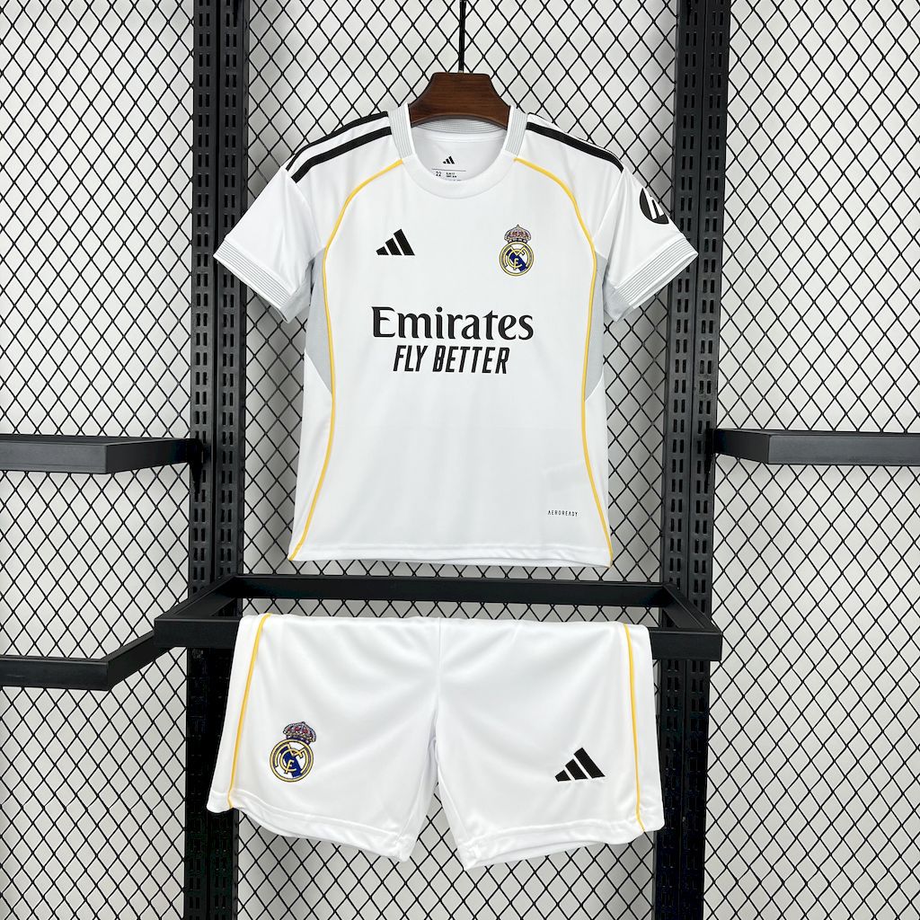 REAL MADRID 25-26 HOME CRIANÇA