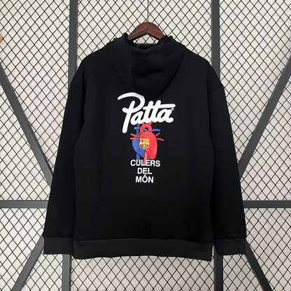 HOODIE BARCELONA x PATTA BLACK