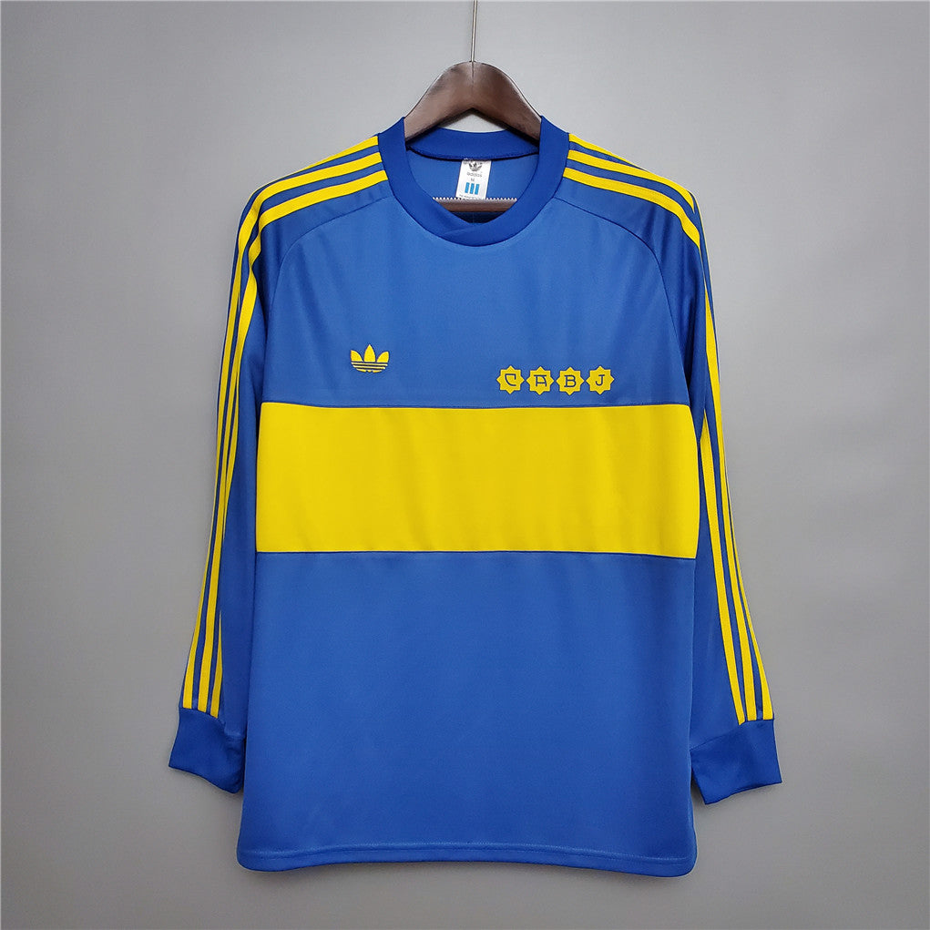 BOCA JUNIORS 81-82 HOME LONG SLEEVE