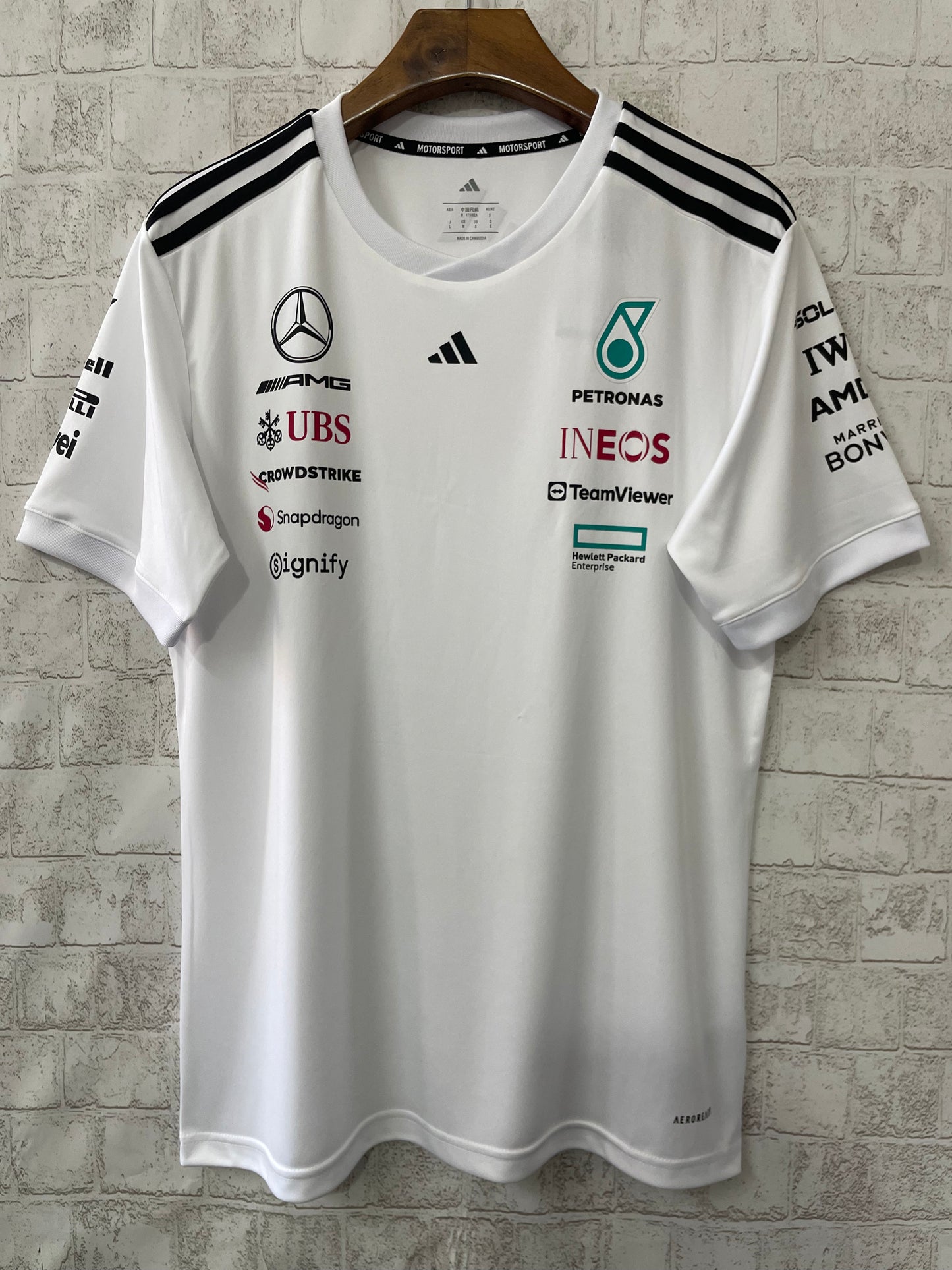 MERCEDES F1 2025 T-SHIRT WHITE