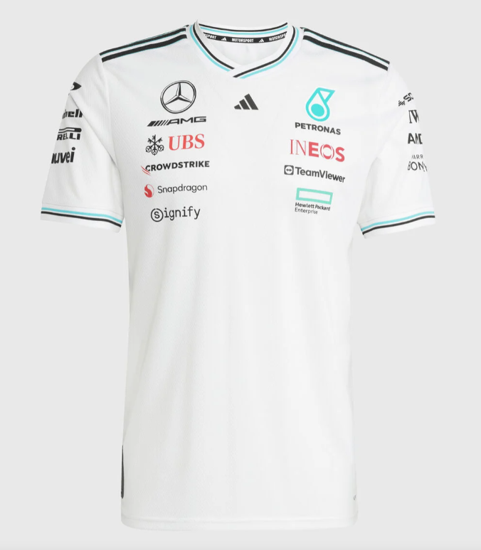 MERCEDES F1 2025 T-SHIRT WHITE