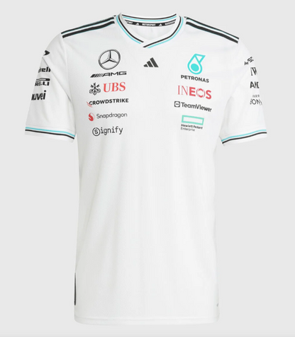 MERCEDES F1 2025 T-SHIRT WHITE