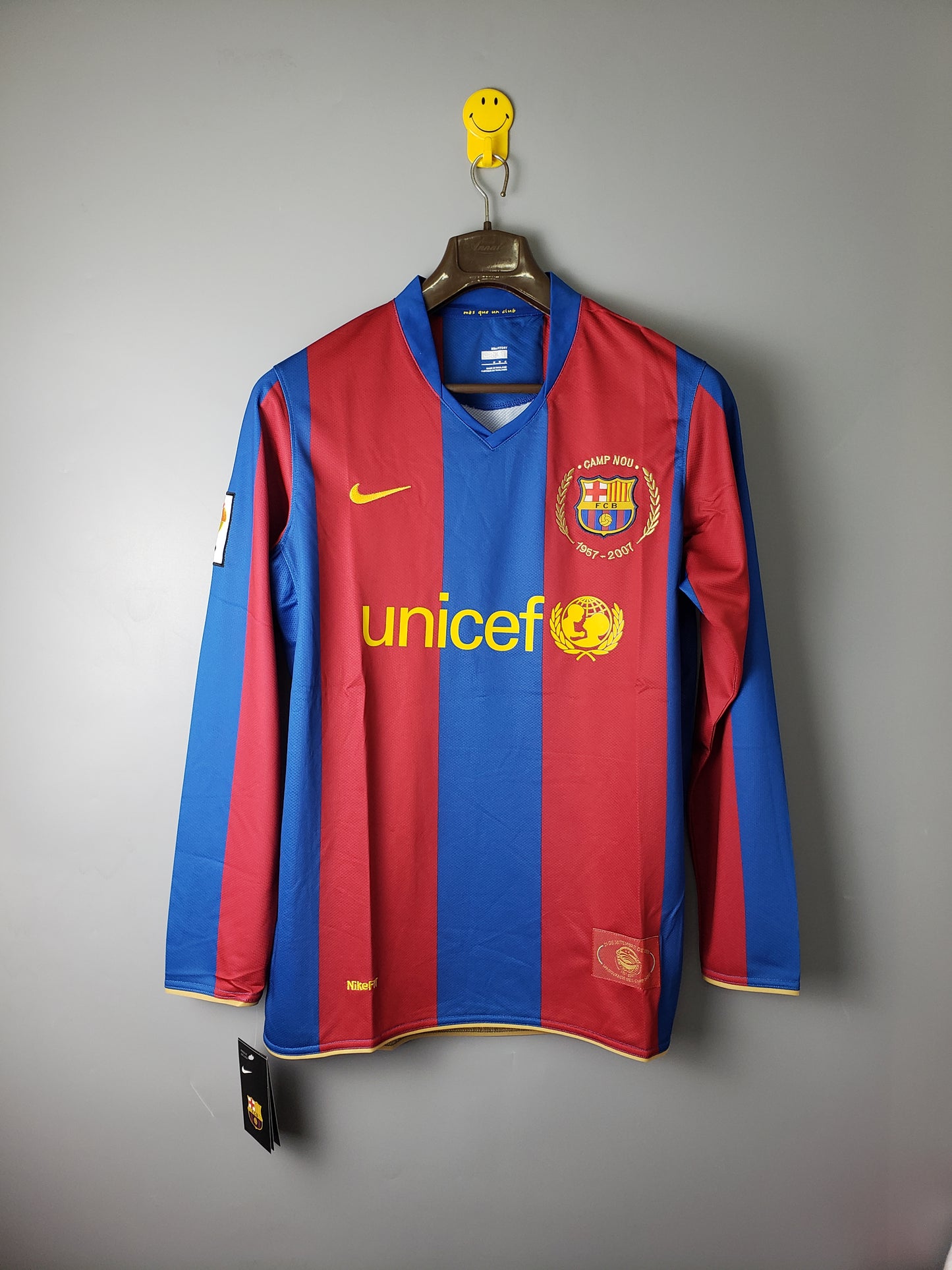 BARCELONA 07-08 HOME LONG SLEEVE